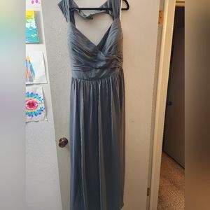 Azazie Raine, A30, Pewter, with tags